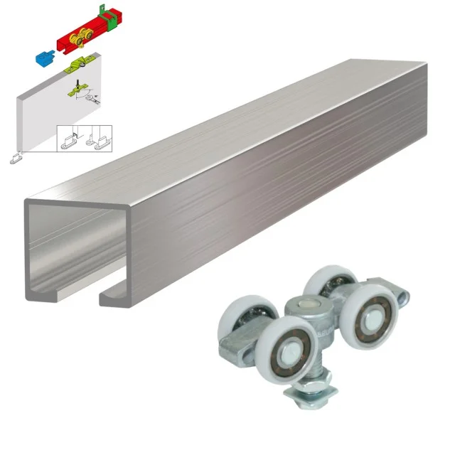 ΣΥΡΟΜΕΝΕΣ ΠΟΡΤΕΣ ΜΕ ΦΡΕΝΟ m.426 / 100Kg