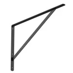 ΓΩΝΙΑ Β.Τ. 600x375mm / 150kg / ΜΑΥΡΟ