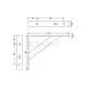 ΓΩΝΙΑ Β.Τ. 150x125mm / 320kg / ΛΕΥΚΟ ΓΩΝΙΑ Β.Τ. 150x125mm / 320kg / ΛΕΥΚΟ