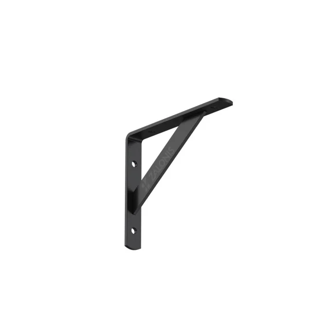 ΓΩΝΙΑ Β.Τ. 150x125mm / 320kg / ΜΑΥΡΟ