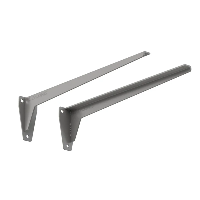 ΓΩΝΙΑ Β.Τ. m.380 / 504x130mm / 150kg/ΖΕΥΓΑΡΙ / ΓΚΡΙ