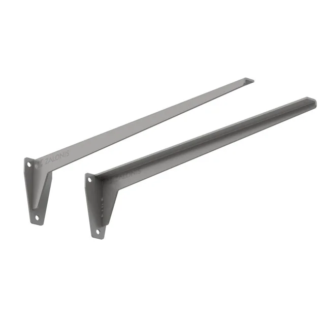 ΓΩΝΙΑ Β.Τ. m.380 / 604x130mm  / 150kg/ΖΕΥΓΑΡΙ / ΓΚΡΙ