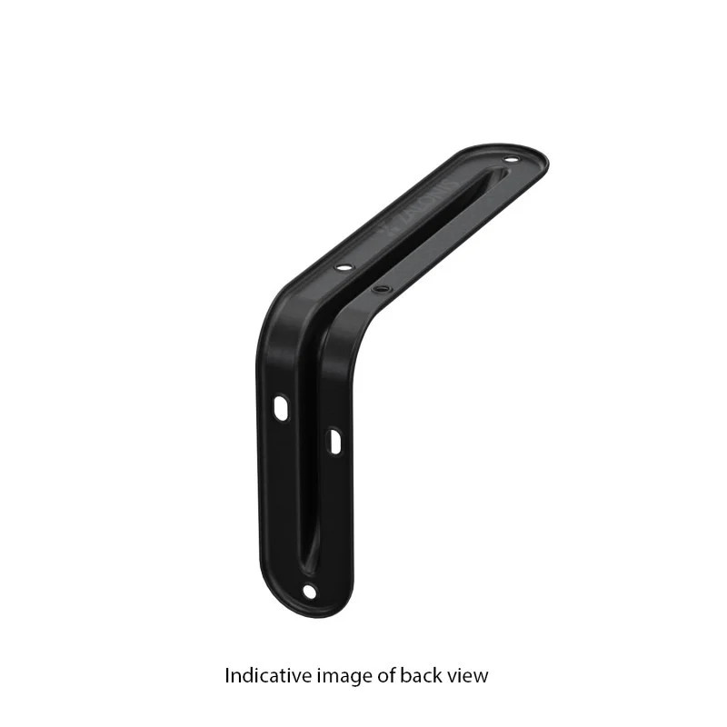ΓΩΝΙΑ ΡΑΦΙΟΥ ΜΕ ΝΕΥΡΟ m.108 / 400x280mm / 35Kg/ΖΕΥΓ / ΜΑΥΡΟ