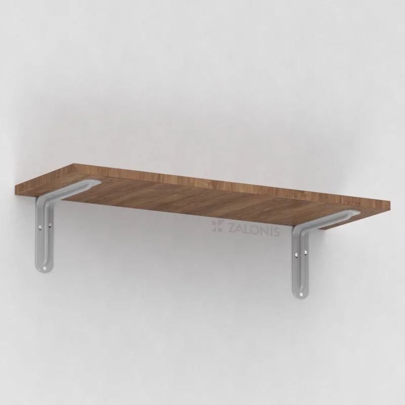 ΓΩΝΙΑ ΡΑΦΙΟΥ ΜΕ ΝΕΥΡΟ m.108 / 260x170mm / 40Kg/ΖΕΥΓ / ΓΚΡΙ
