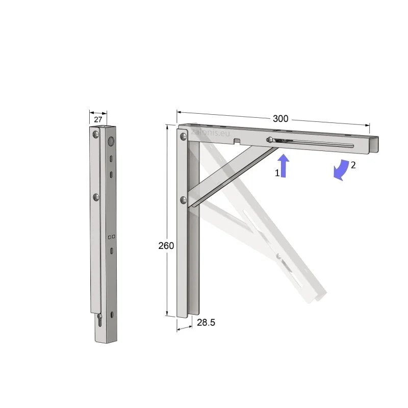 ΓΩΝΙΑ ΣΠΑΣΤΗ 30x26 100kg / ΛΕΥΚΟ ΓΩΝΙΕΣ ΣΠΑΣΤΕΣ ΒΑΡΕΩΣ ΤΥΠΟΥ / 100Kg/ΖΕΥΓΑΡΙ