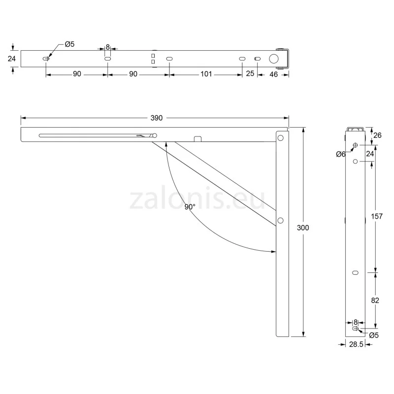 ΓΩΝΙΑ ΣΠΑΣΤΗ 40x30 100kg / ΛΕΥΚΟ ΓΩΝΙΕΣ ΣΠΑΣΤΕΣ ΒΑΡΕΩΣ ΤΥΠΟΥ / 100Kg/ΖΕΥΓΑΡΙ