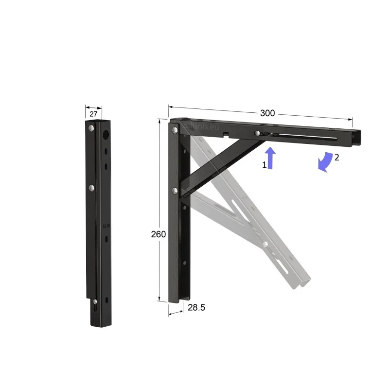 ΓΩΝΙΑ ΣΠΑΣΤΗ 30x26 100kg / ΜΑΥΡΟ ΓΩΝΙΕΣ ΣΠΑΣΤΕΣ ΒΑΡΕΩΣ ΤΥΠΟΥ / 100Kg/ΖΕΥΓΑΡΙ