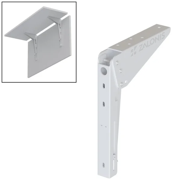 ΒΡΑΧΙΩΝΑΣ ΡΑΦΙΟΥ ΣΠΑΣΤΟΣ ΓΙΑ ΕΠΕΚΤΑΣΗ ΤΡΑΠΕΖΙΟΥ / 20cm / ΛΕΥΚΟ