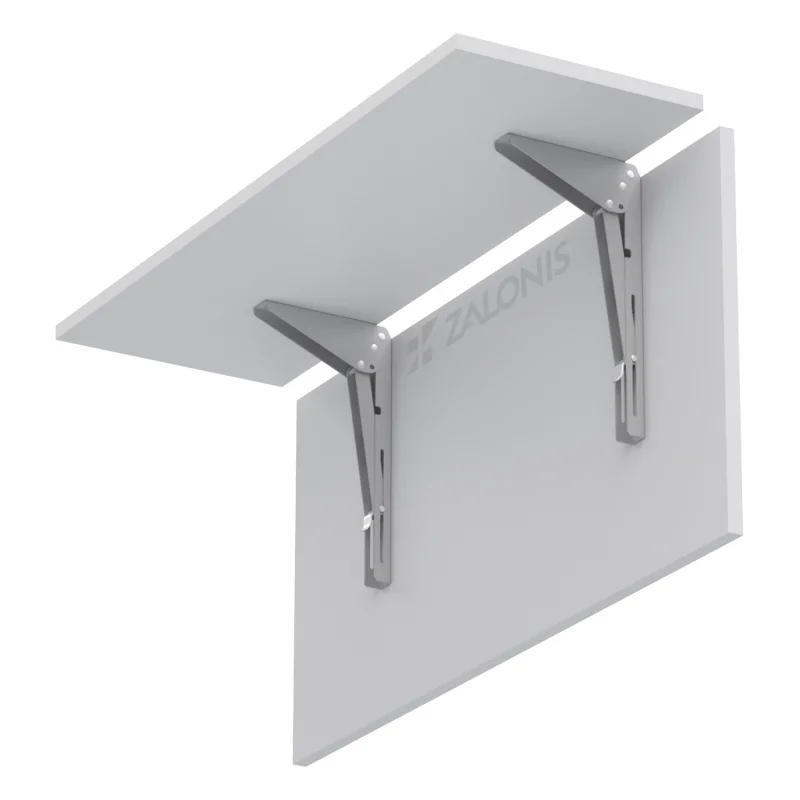 ΒΡΑΧΙΩΝΑΣ ΡΑΦΙΟΥ ΣΠΑΣΤΟΣ ΓΙΑ ΕΠΕΚΤΑΣΗ ΤΡΑΠΕΖΙΟΥ / 20cm / ΓΚΡΙ ΜΑΤ