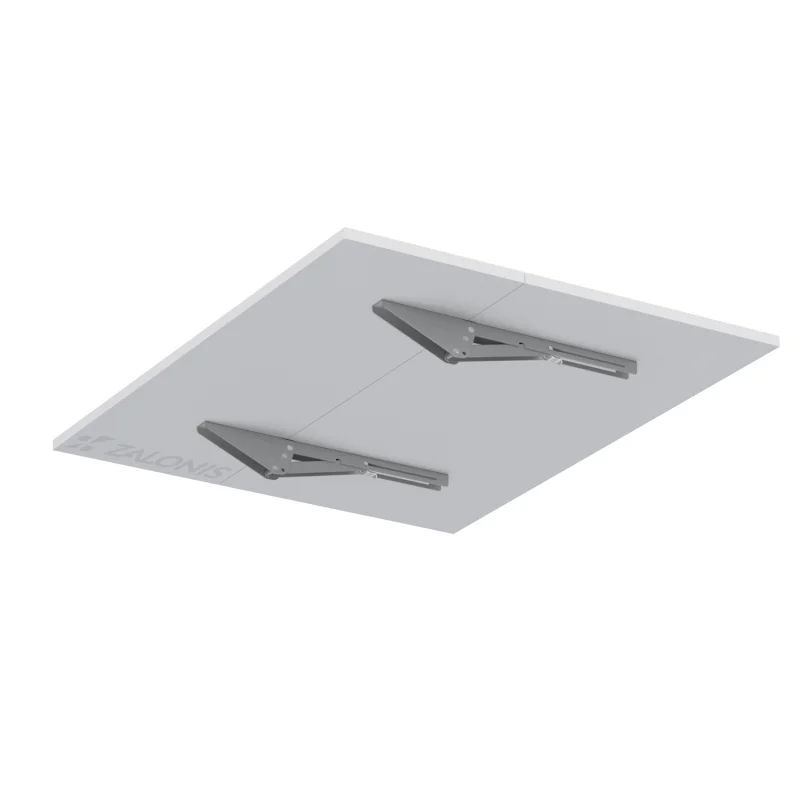 ΒΡΑΧΙΩΝΑΣ ΡΑΦΙΟΥ ΣΠΑΣΤΟΣ ΓΙΑ ΕΠΕΚΤΑΣΗ ΤΡΑΠΕΖΙΟΥ / 30cm / ΓΚΡΙ ΜΑΤ