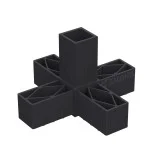 ΠΕΝΤΑΠΛΟΣ ΣΥΝΔΕΣΜΟΣ 40x40 / ΜΑΥΡΟ