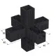 ΕΞΑΠΛΟΣ ΣΥΝΔΕΣΜΟΣ 40x40 / ΜΑΥΡΟ