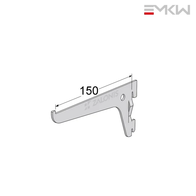 ΒΡΑΧΙΩΝΑΣ EMKW / ΛΕΥΚΟ / 150 mm