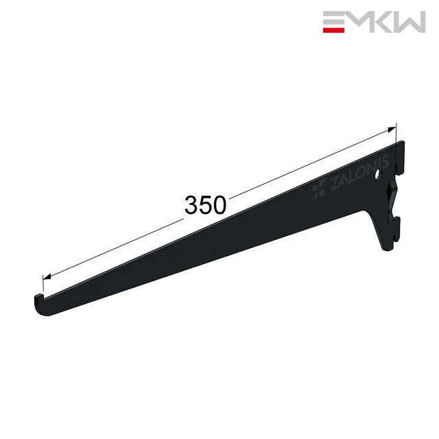 ΒΡΑΧΙΩΝΑΣ EMKW / ΜΑΥΡΟ / 350 mm