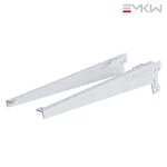 ΖΕΥΓΟΣ ΒΡΑΧΙΩΝΕΣ EMKW ΓΩΝΙΑΚΟΙ 380 mm (ΑΡ&ΔΕ) / ΛΕΥΚΟ