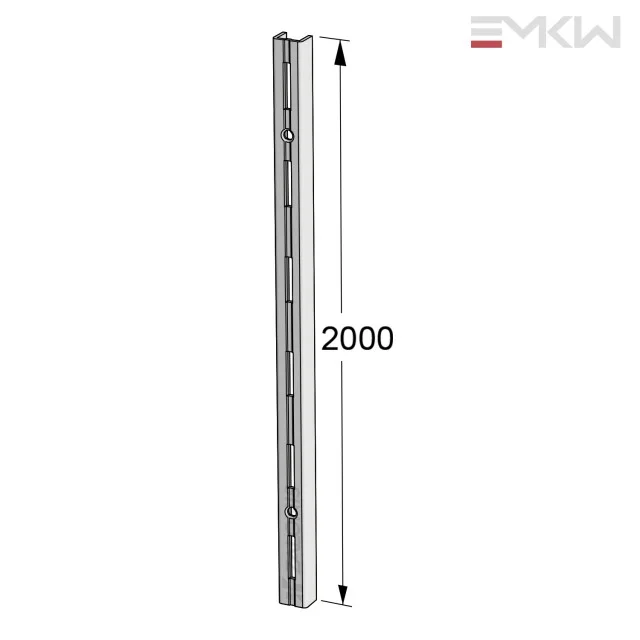 ΒΕΡΓΑ ΜΟΝΗΣ ΔΙΑΤΡΗΣΗΣ EMKW / ΛΕΥΚΟ / 2000 mm