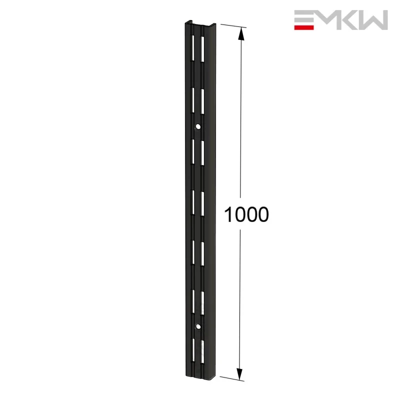 ΒΕΡΓΑ ΔΙΠΛΗΣ ΔΙΑΤΡΗΣΗΣ EMKW / ΜΑΥΡΟ / 1000 mm